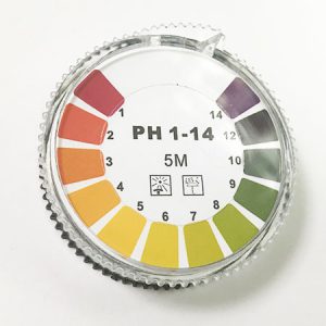 Индикаторна хартия pH 1-14 ролка - 5м